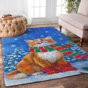 Christmas Rugs, Christmas Area Rugs, Twilight Whiskers&hellip;