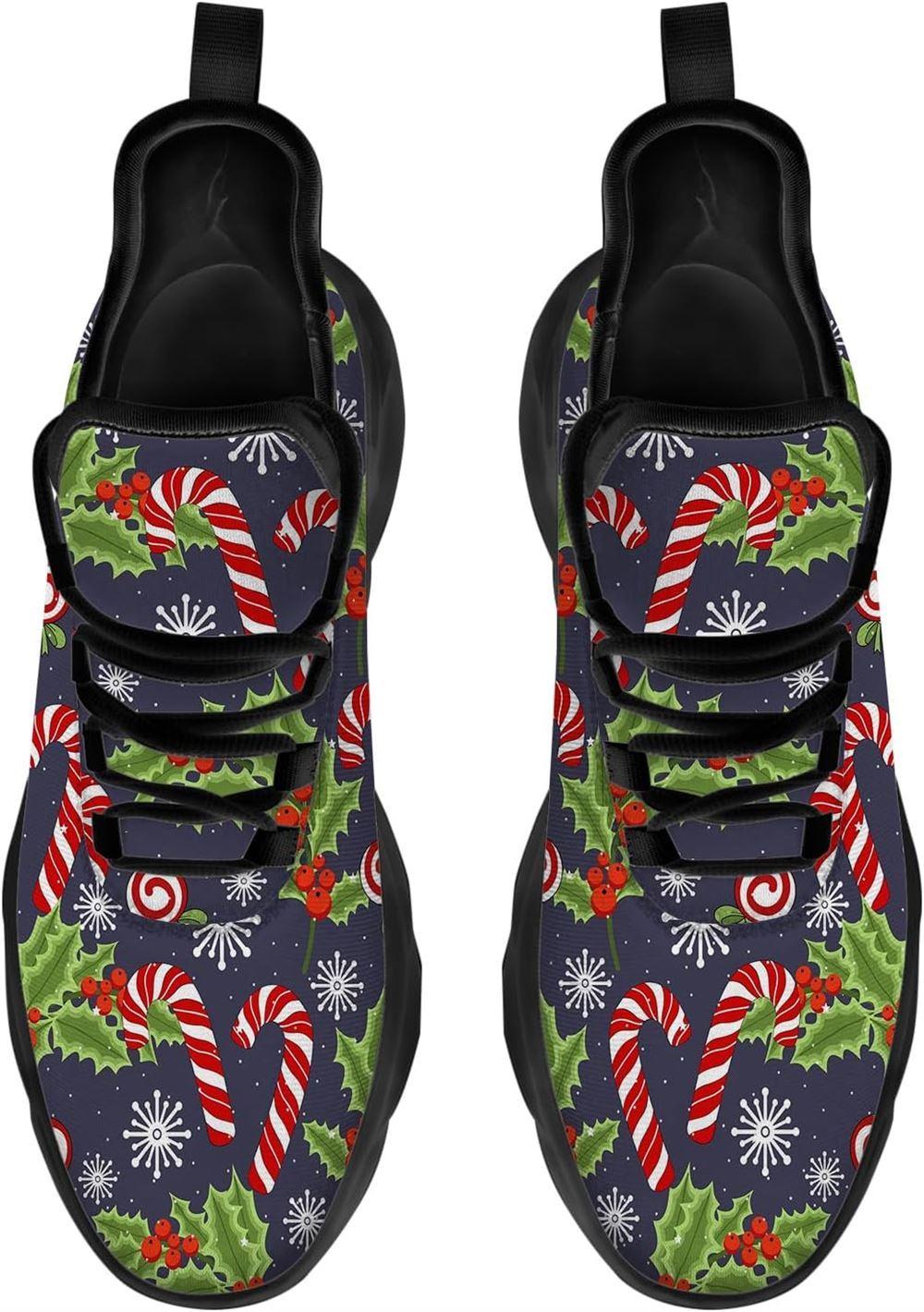 Christmas Shoes, Christmas Running Shoes, Christmas Candy Canes Max Soul Shoes, Christmas Shoes 2023