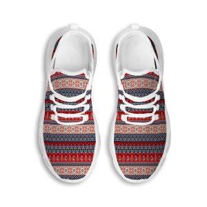 Christmas Shoes Christmas Running Shoes Knitted Christmas Snowman Print Pattern White Max Soul Shoes Christmas Shoes 2023 4 letspi.jpg