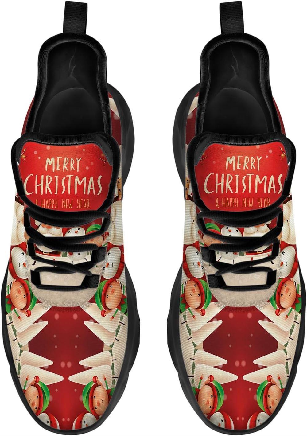Christmas Shoes, Christmas Running Shoes, Merry Christmas And Happy New Year My Friend Max Soul Shoes, Christmas Shoes 2023