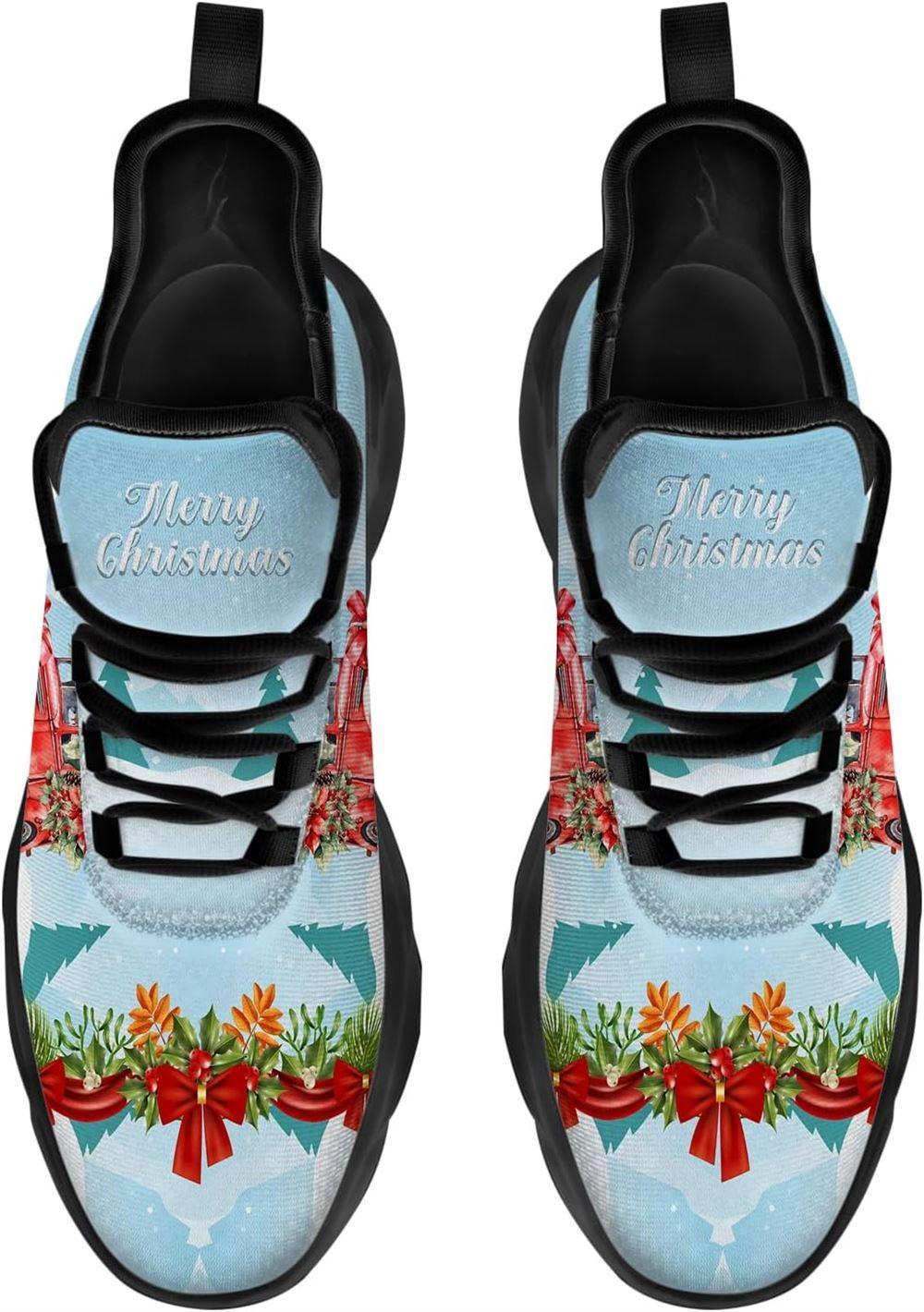 Christmas Shoes, Christmas Running Shoes, Merry Christmas Car Max Soul Shoes, Christmas Shoes 2023