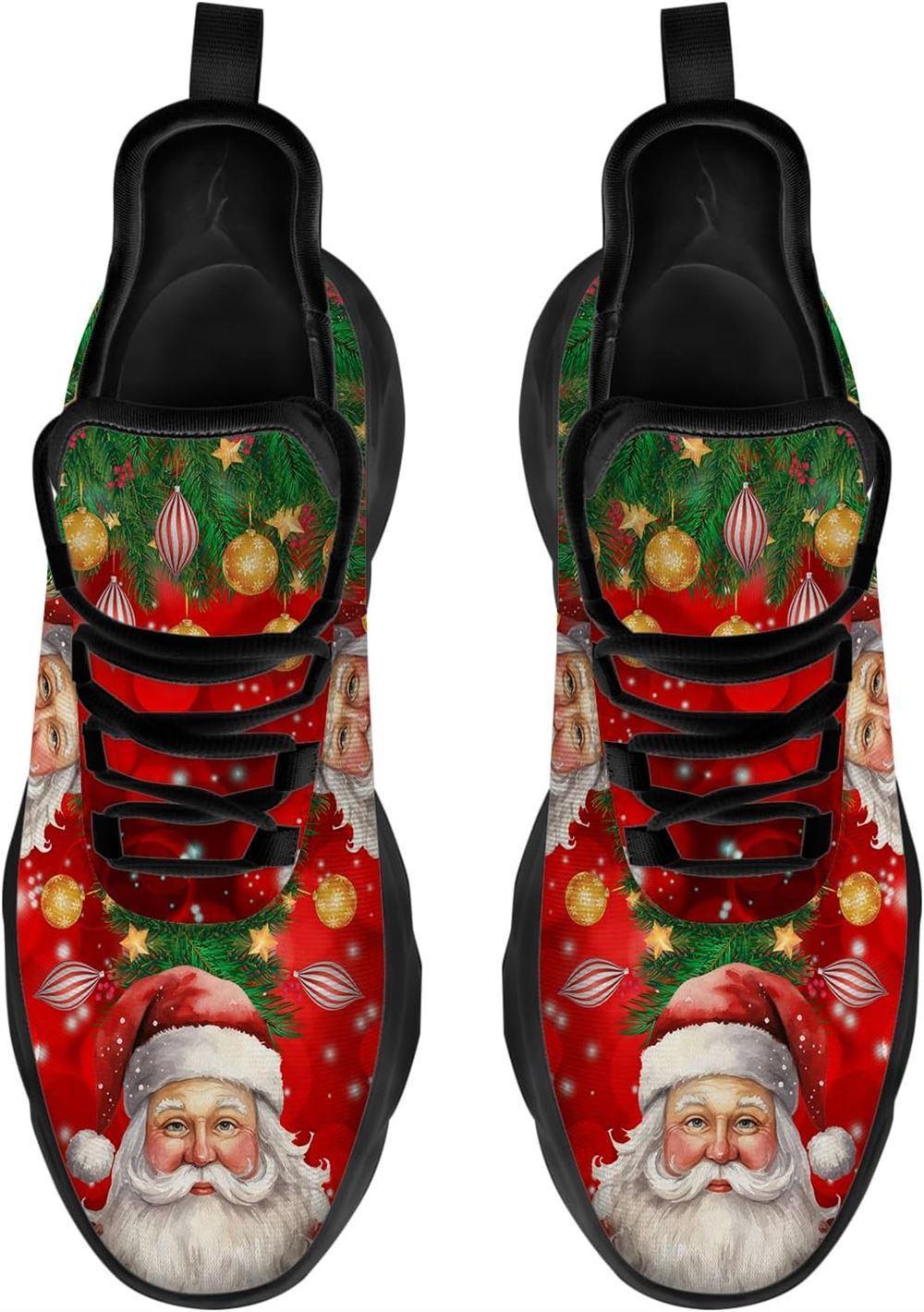 Christmas Shoes, Christmas Running Shoes, Merry Christmas Santa Max Soul Shoes, Christmas Shoes 2023