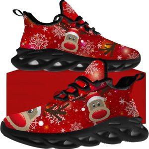 Christmas Shoes, Christmas Running Shoes, Red Nosed&hellip;