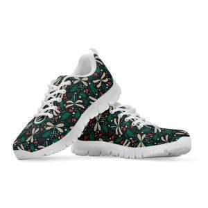 Christmas Sneaker Christmas Floral Dragonfly Pattern Print Running Shoes Christmas Shoes Christmas Running Shoes Christmas Shoes 2023 6 ggyn9o.jpg