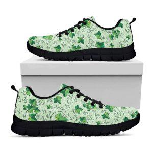 Christmas Sneaker, Christmas Ivy Leaf Pattern Print&hellip;
