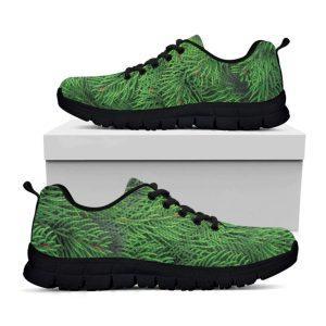 Christmas Sneaker, Christmas Tree Branches Print Running&hellip;