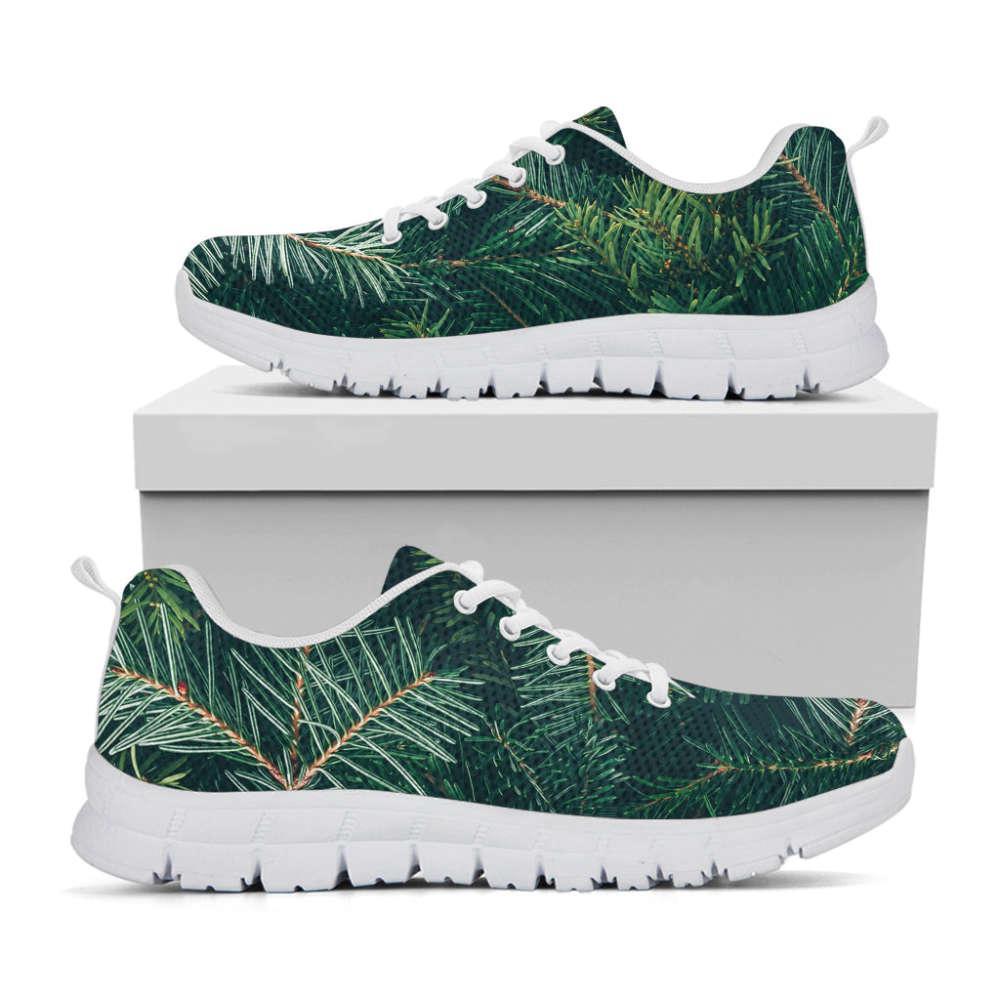 Christmas Sneaker, Christmas Tree Print Running Shoes, Christmas Shoes, Christmas Running Shoes, Christmas Shoes 2023