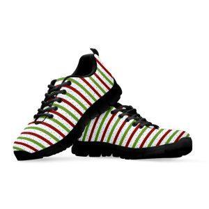 Christmas Sneaker Merry Christmas Striped Pattern Print Running Shoes Christmas Shoes Christmas Running Shoes Christmas Shoes 2023 3 vjatlf.jpg