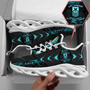 Custom Name Rank Military Shoes, US Coast&hellip;