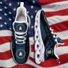 Custom Name Rank Military Shoes, US Space Force Military Veteran Camo Shoes, Veterans Shoes, Max Soul Shoes