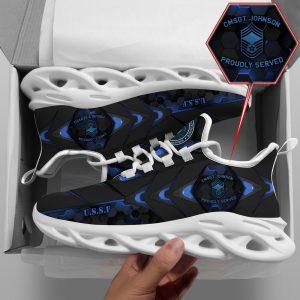 Custom Name Rank Military Shoes, US Space… Custom Name Rank Military Shoes, US Space…