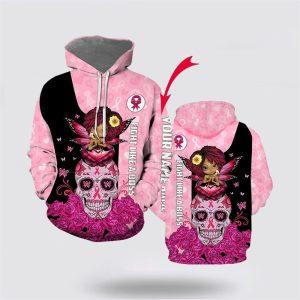 Breast Cancer Hoodie, Customized Breast Cancer Rose&hellip;