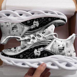 Dog Shoes Running, American Eskimo Sketch Max&hellip;