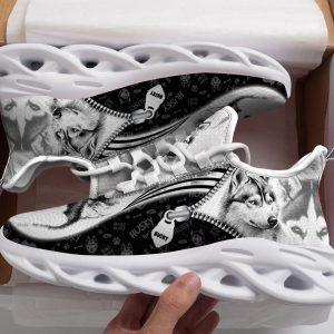 Dog Shoes Running, Husky Sketch Max Soul&hellip;