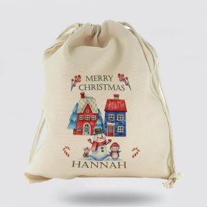 Personalised Christmas Sack Canvas Sack With Block Text And Christmas Characters And Houses Xmas Santa Sacks Christmas Bag Gift 1 rs7rqz.jpg