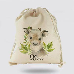 Personalised Christmas Sack Canvas Sack With Christmas Reindeer Deer Green Leaves And Cute Text Xmas Santa Sacks Christmas Bag Gift 1 r1rsru.jpg