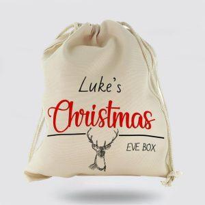 Personalised Christmas Sack, Christmas Gift Sack Red&hellip;