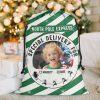 Personalised Christmas Sack, Custom Name White Christmas Sack Gift For Kids, Xmas Santa Sacks, Christmas Tree Bags, Christmas Bag Gift