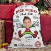 Personalised Christmas Sack, Personalized Photo Red Santa Sack Christmas Gifts For Kid, Xmas Santa Sacks, Christmas Tree Bags, Christmas Bag Gift