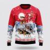 Santa Claus Sweater, Cute Penguin Santa Claus Ugly Sweater, Funny Santa Sweaters, Santa Claus Outfit History