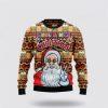 Santa Claus Sweater, Hawaiian Santa Claus Mele Kalikimaka Sunset Ugly Christmas Sweater, Santa Claus Outfit History