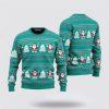Santa Claus Sweater, Santa Claus Laughing Pattern Ugly Christmas Sweater, Santa Claus Outfit History Santa Claus Sweater, Santa Claus Laughing Pattern Ugly Christmas Sweater, Santa Claus Outfit History
