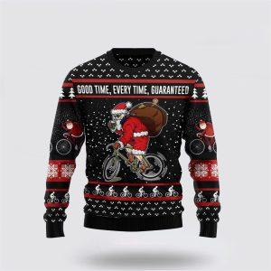 Santa Claus Sweater, Santa Claus Love Biking&hellip;