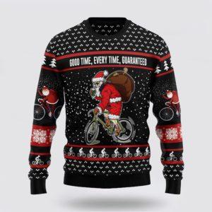 Santa Claus Sweater, Santa Claus Love Biking&hellip;
