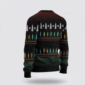 Santa Claus Sweater Santa Claus Surfing Ugly Christmas Sweater Santa Claus Outfit History 2 timeps.jpg