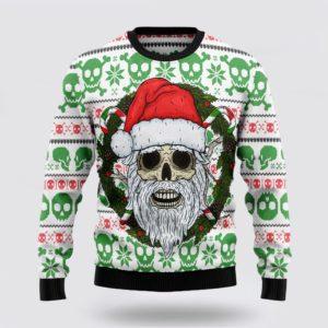 Santa Claus Sweater, Skull Santa Clause Ugly&hellip;