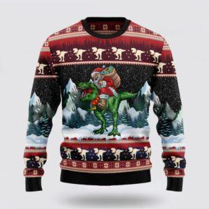 Santa Claus Sweater, T Rex Santa Clause&hellip;