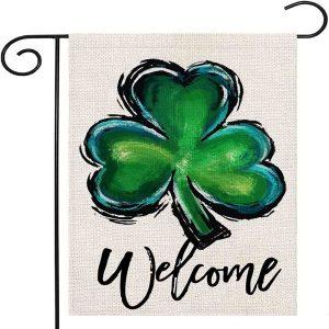 St Patrick’s Day Flag, Big Shamrock Lucky&hellip;