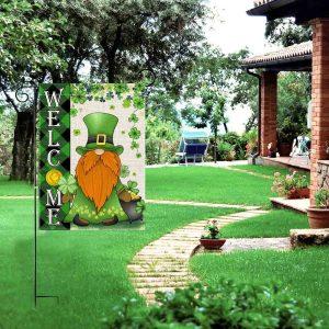 St Patrick s Day Flag Lucky Gnome Green Flag Lucky Gift For St Patrick s Day St Patrick s Day Garden Flag 5 yas81c.jpg