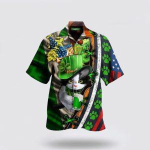 St Patrick’s Day Hawaiian Shirt, Cat St&hellip;