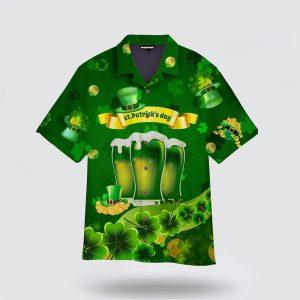 St Patrick’s Day Hawaiian Shirt, Happy Beer St Patricks Day Hawaiian Shirt, St Patricks Day Shirts