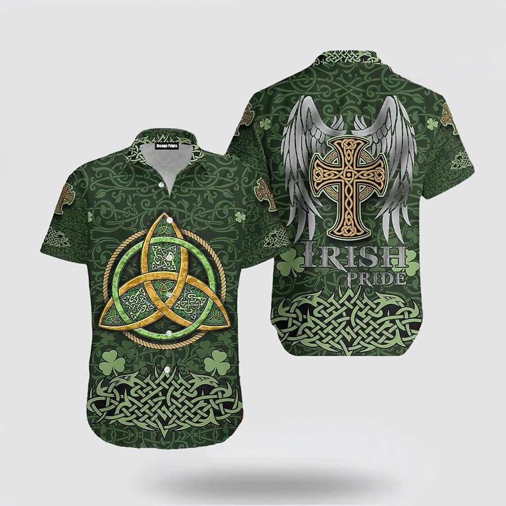 St Patrick’s Day Hawaiian Shirt, Irish Saint St Patrick Day Hawaiian Shirt, St Patricks Day Shirts