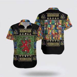 St Patrick’s Day Hawaiian Shirt, Lion Royal&hellip;