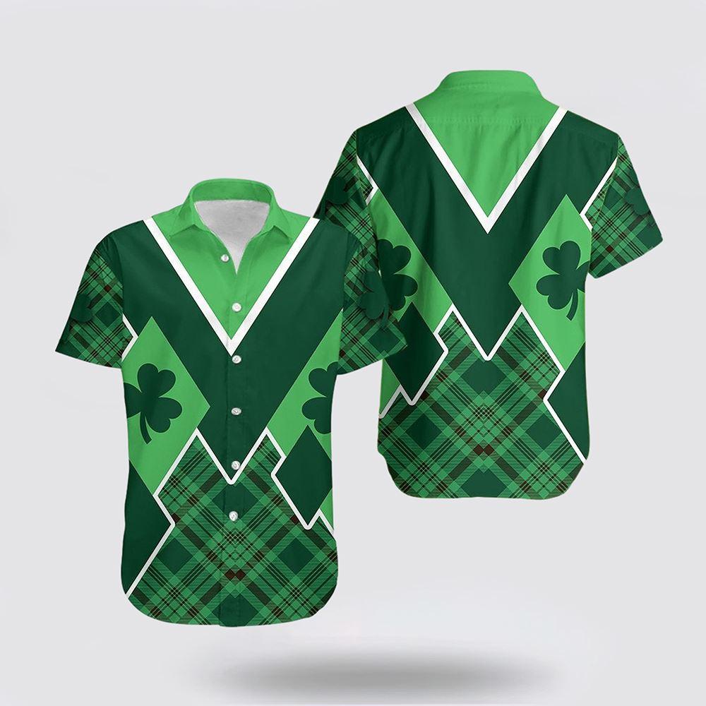 St Patrick’s Day Hawaiian Shirt, St. Patrick s Day Ireland Hawaiian Shirt Shamrock, St Patricks Day Shirts