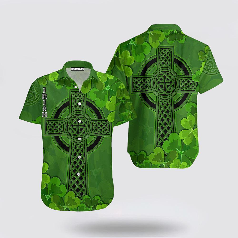 St Patrick’s Day Hawaiian Shirt, rish St Patrick’s Day Hawaiian Shirt, St Patricks Day Shirts