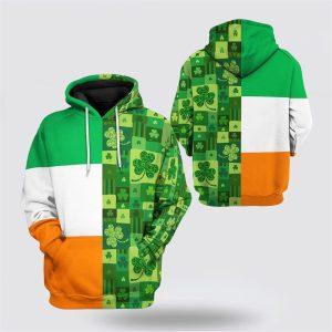 St Patrick’s Day Hoodie, 3D Irish St&hellip;