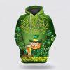 St Patrick’s Day Hoodie, Happy Irish St  Patrick Day Cool Design Unisex 3D All Over Print Hoodie, St Patricks Day Shirts