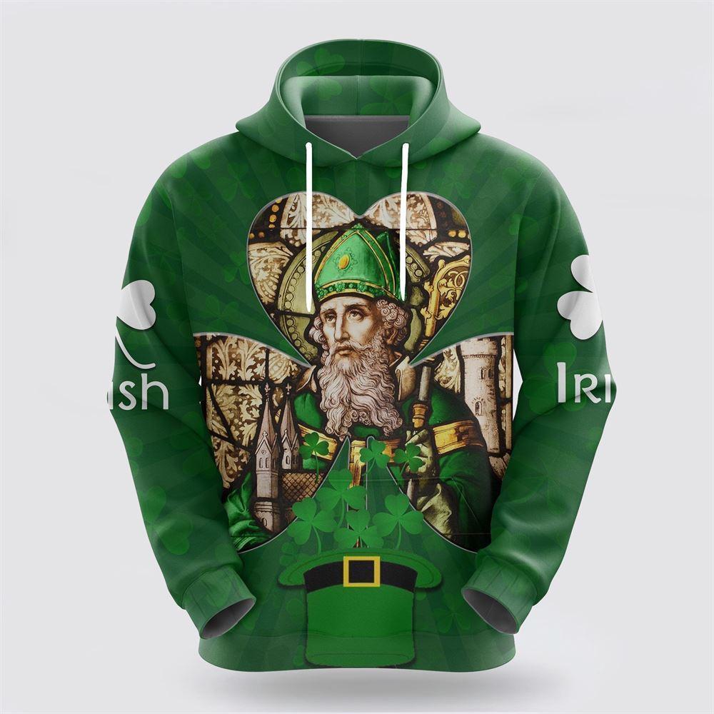 St Patrick’s Day Hoodie, Ireland Hoodie Saint Patricks Day (Green), St Patricks Day Shirts