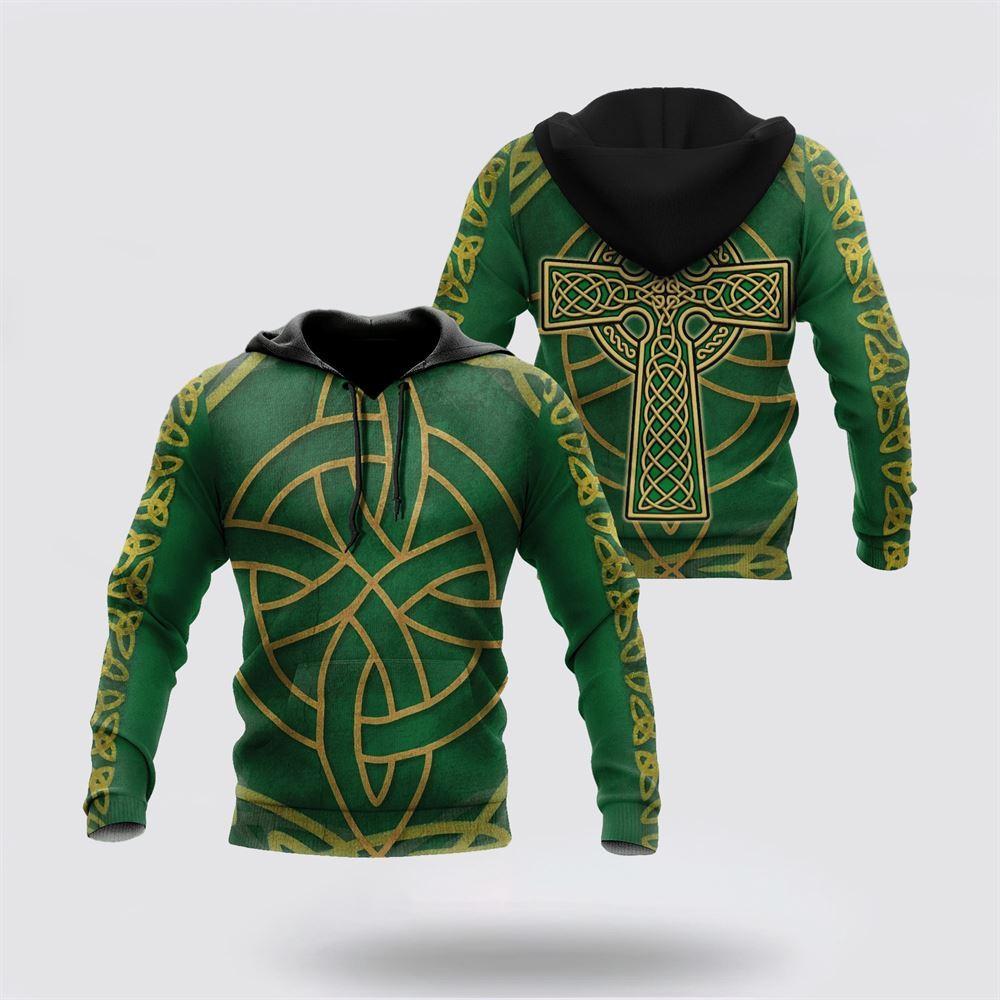 St Patrick’s Day Hoodie, Irish 3D All Over Printed Unisex Shirts Saint Patrick’s Day, St Patricks Day Shirts