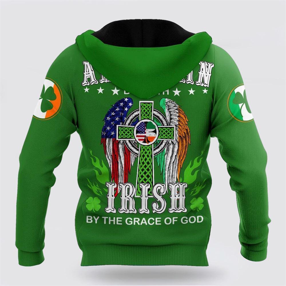 St Patrick’s Day Hoodie, Irish American St Patrick Day Unisex Shirts, St Patricks Day Shirts