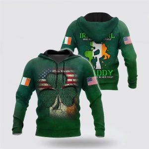 St Patrick’s Day Hoodie, Irish Girl St&hellip;