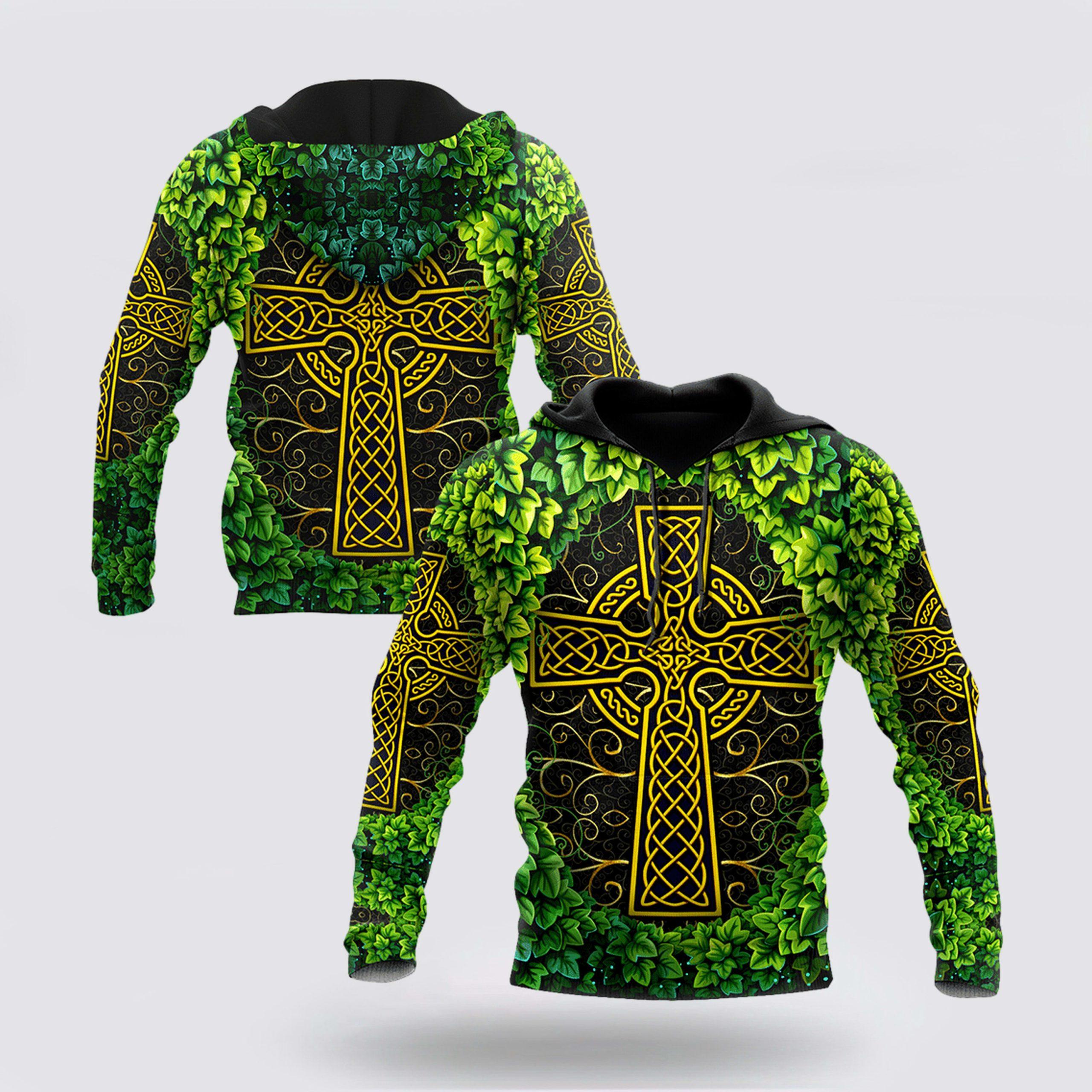 St Patrick’s Day Hoodie, Irish Happy Sant Patrick’s Day 3D Hoodie Shirt For Men And Women Lam, St Patricks Day Shirts