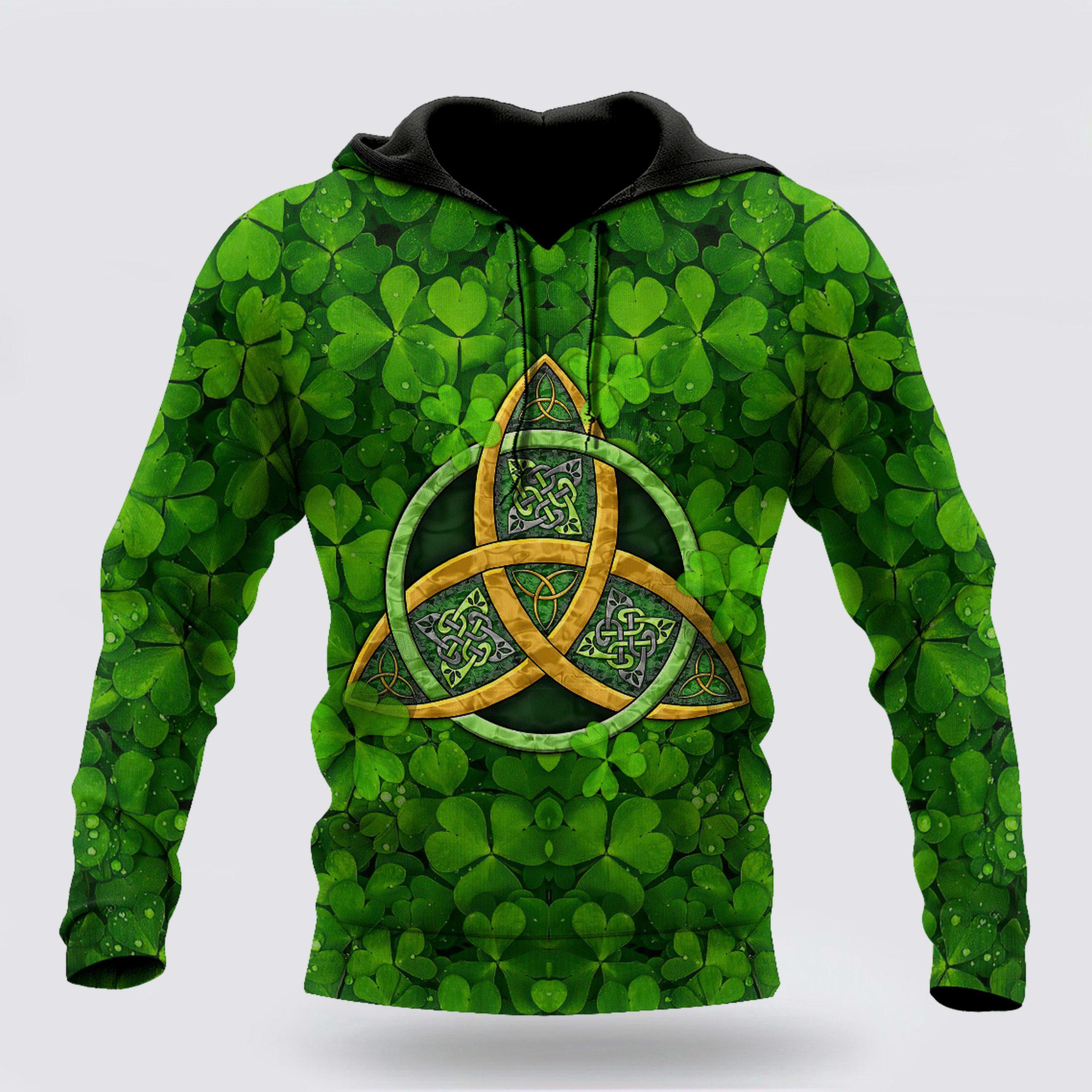 St Patrick’s Day Hoodie, Irish St Patricks Day 3D Hoodie Shirt For Men Women, St Patricks Day Shirts