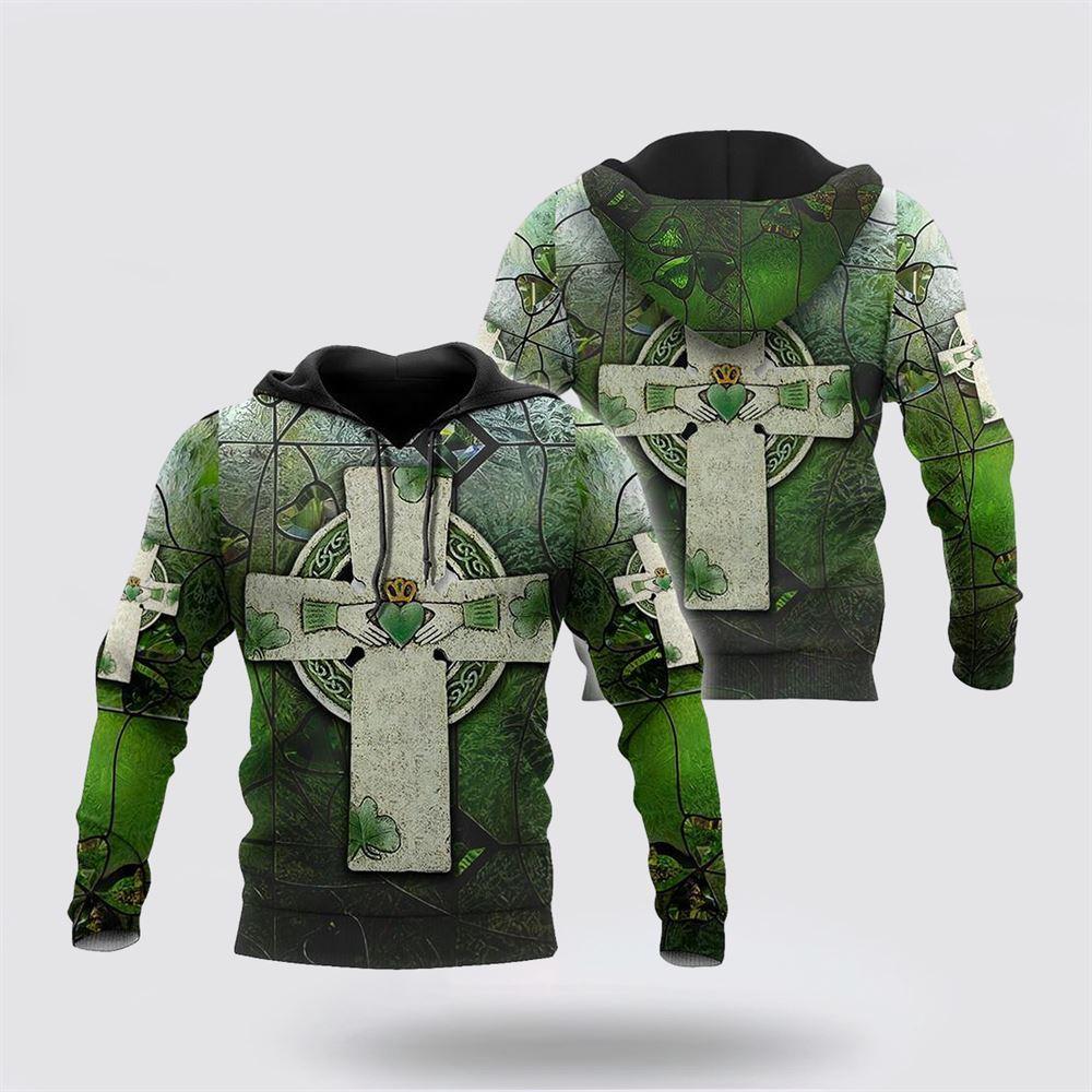 St Patrick’s Day Hoodie, Irish St Patricks Day 3D Hoodie Shirt Print, St Patricks Day Shirts