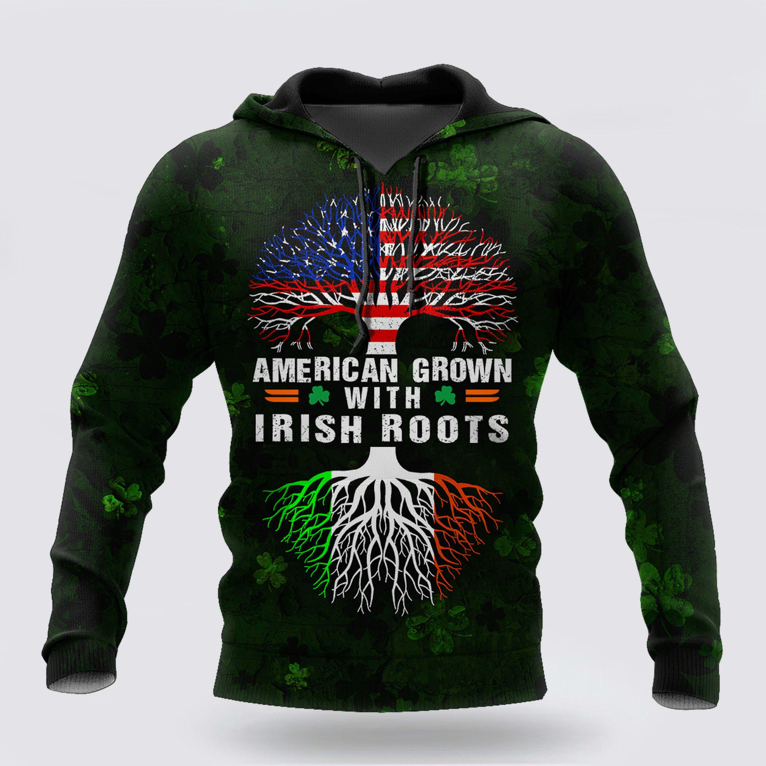 St Patrick’s Day Hoodie, Irish St Patricks Day Print 3D Hoodie, St Patricks Day Shirts