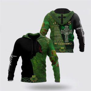 St Patrick’s Day Hoodie, Jesus Irish Saint&hellip;